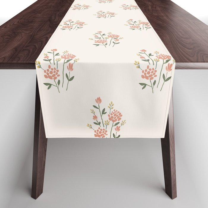 Wildflowers - Blush Table Runner Gallery Image 1