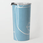 Abstract line art 38 Travel Mug Gallery Image 3
