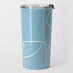 Abstract line art 38 Travel Mug Gallery Image 2