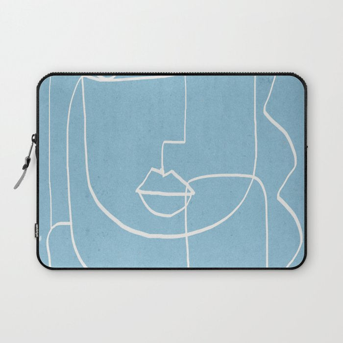 Abstract line art 38 Laptop Sleeve Gallery Image 1