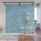 Abstract line art 38 Wall Mural Gallery Image 1