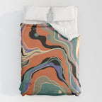 Liquid marble I Duvet Cover Gallery Image 6