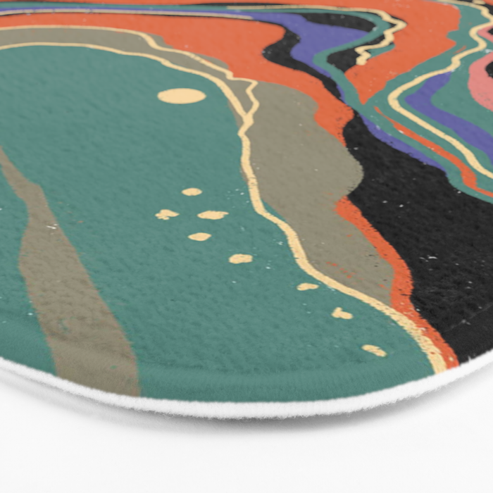 Liquid marble I Bath Mat Gallery Image 3
