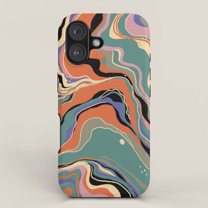 Liquid marble I iPhone Case Gallery Image 1