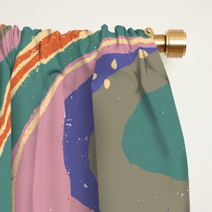 Liquid marble I Window Curtain Gallery Image 2