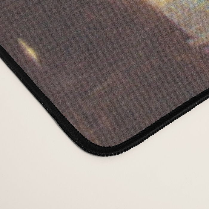 She's arrived (Giant woman & UFO) Desk Mat Gallery Image 4
