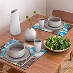 She's arrived (Giant woman & UFO) Placemat Gallery Image 2