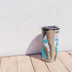 She's arrived (Giant woman & UFO) Travel Mug Gallery Image 4