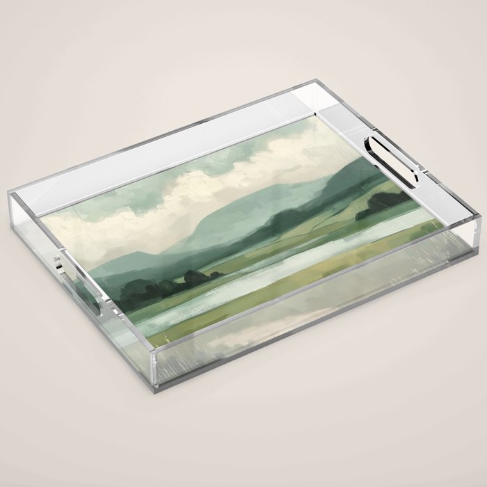 Country River Acrylic Tray Gallery Image 1