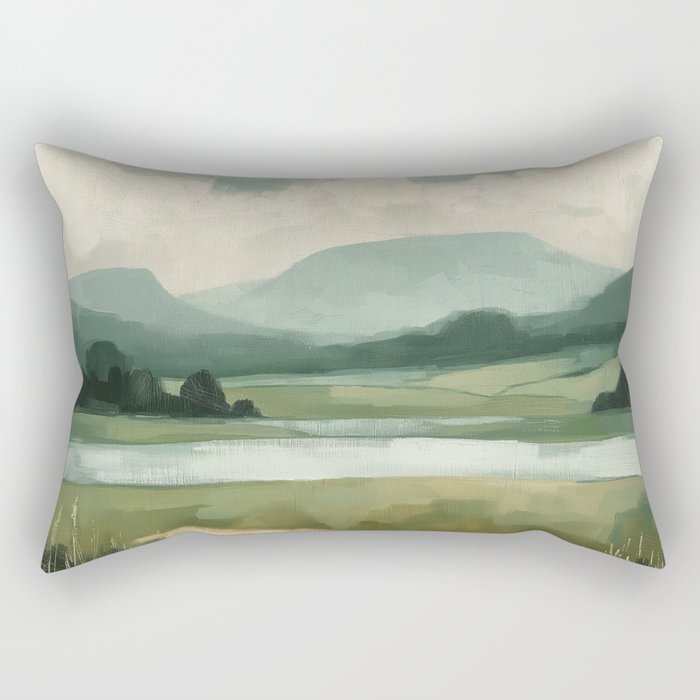 Country River Rectangular Pillow Gallery Image 2