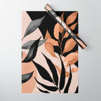Abstract Art Tropical Leaves 115 Wrapping Paper Gallery Image 1