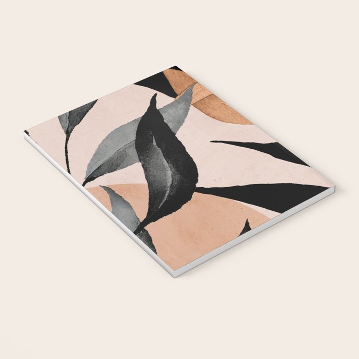 Abstract Art Tropical Leaves 115 Notebook Gallery Image 3