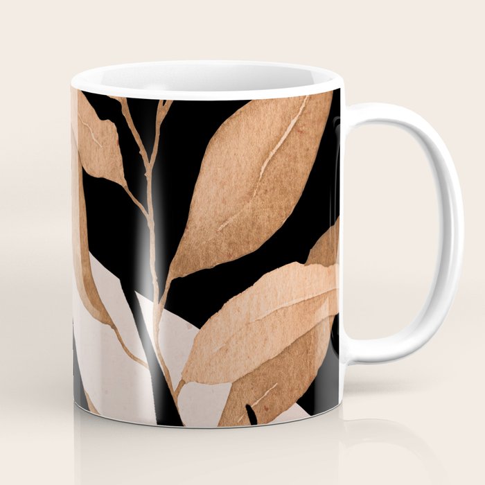 Abstract Art Tropical Leaves 115 Coffee Mug Gallery Image 1