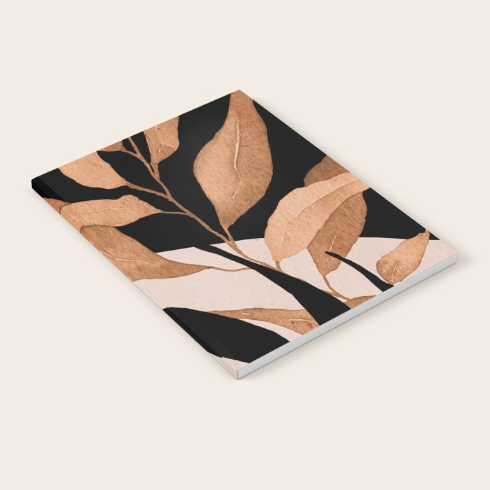 Abstract Art Tropical Leaves 115 Notebook Gallery Image 2