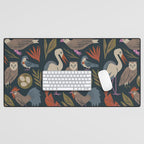 Bird Friends Desk Mat Gallery Image 1
