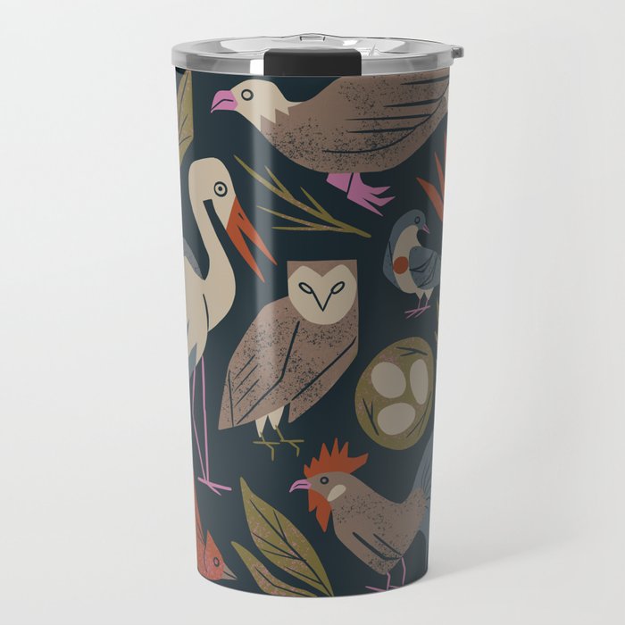 Bird Friends Travel Mug Gallery Image 1
