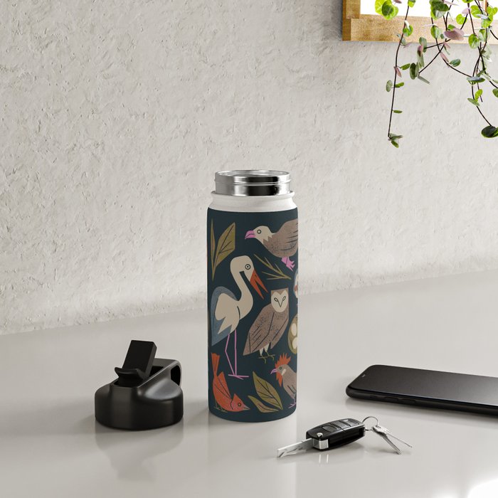 Bird Friends Water Bottle Gallery Image 4
