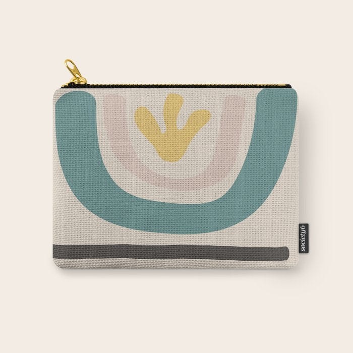 flower field Carry All Pouch Gallery Image 1