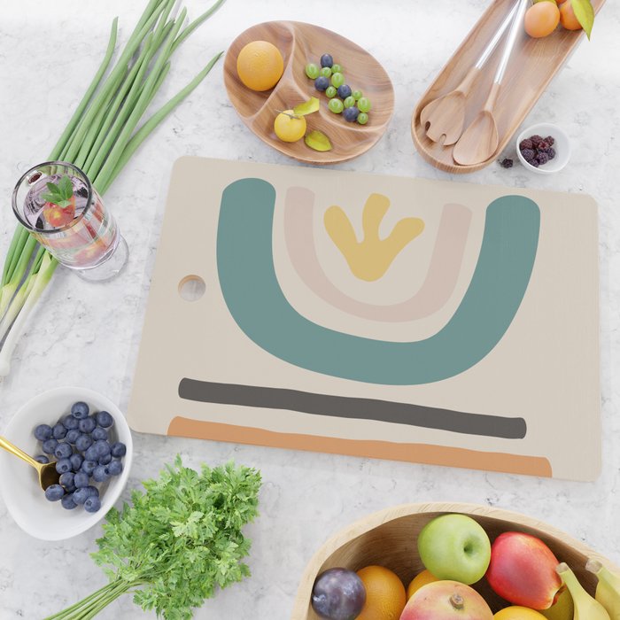 flower field Cutting Board Gallery Image 2