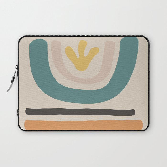 flower field Laptop Sleeve Gallery Image 1