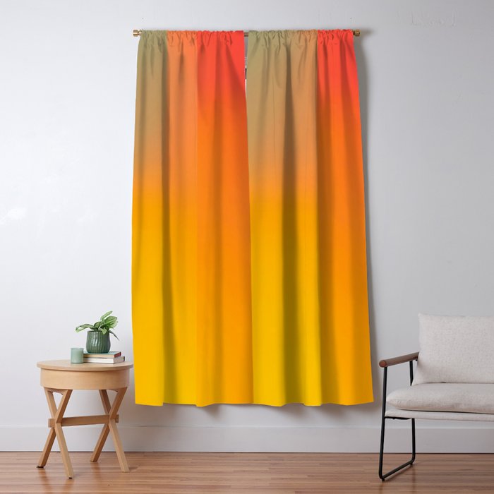 Metamorphosis 7 Sunkissed  Window Curtain