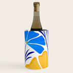 Modern Garden Party Floral Illustration Wine Chiller Gallery Image 2