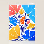 Modern Garden Party Floral Illustration Stationery Card Gallery Image 2