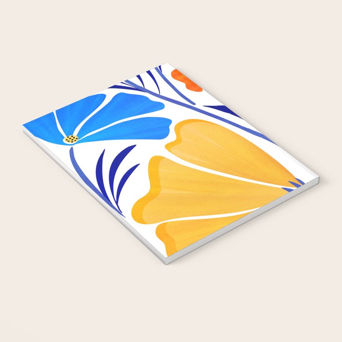 Modern Garden Party Floral Illustration Notebook Gallery Image 3
