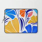 Modern Garden Party Floral Illustration Laptop Sleeve Gallery Image 1