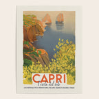 Capri Italy Vintage Travel Poster, 1948 Poster Gallery Image 4
