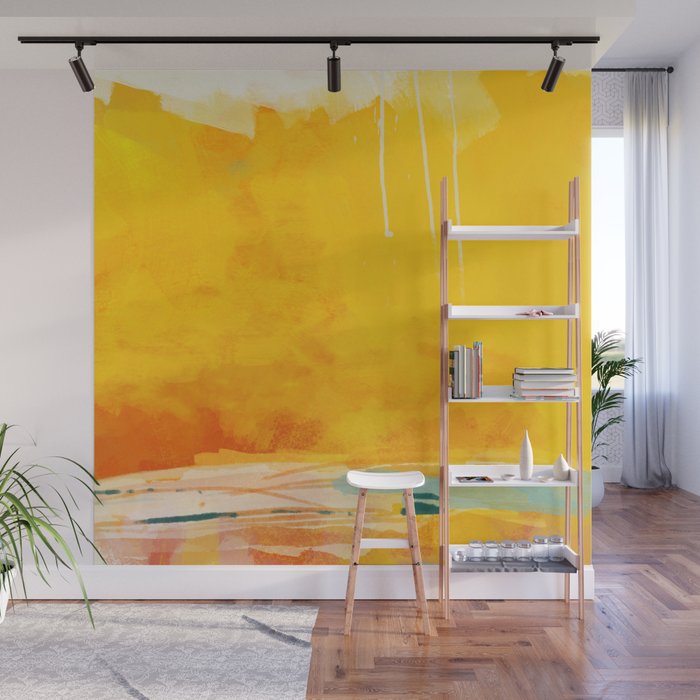 sunny landscape Wall Mural Gallery Image 1