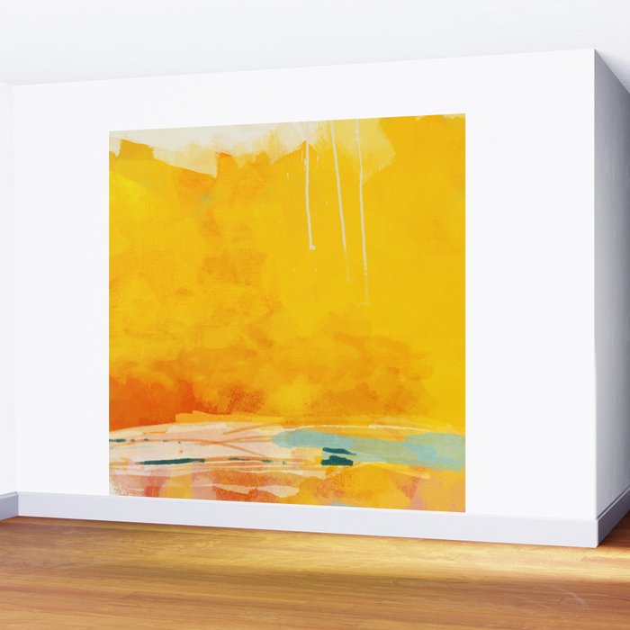 sunny landscape Wall Mural Gallery Image 2