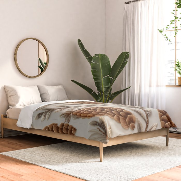 Holiday Decorative Pinecone Comforter Gallery Image 2