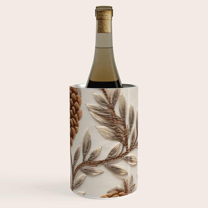 Holiday Decorative Pinecone Wine Chiller Gallery Image 3