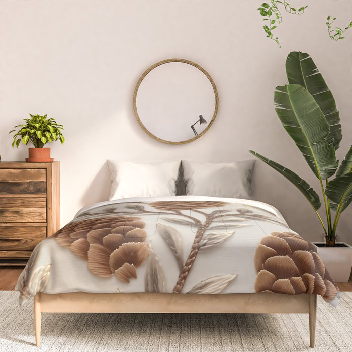 Holiday Decorative Pinecone Comforter Gallery Image 3