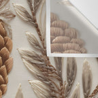 Holiday Decorative Pinecone Wall Tapestry Gallery Image 3