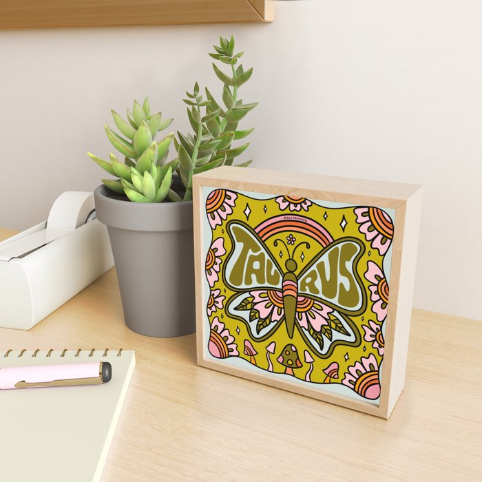Taurus Butterfly Mini Art Print Gallery Image 2