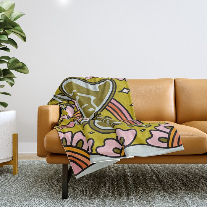 Taurus Butterfly Throw Blanket Gallery Image 1