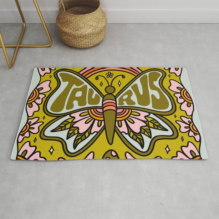 Taurus Butterfly Rug Gallery Image 1