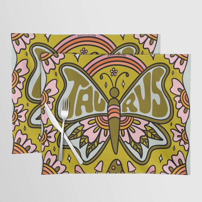 Taurus Butterfly Placemat Gallery Image 1