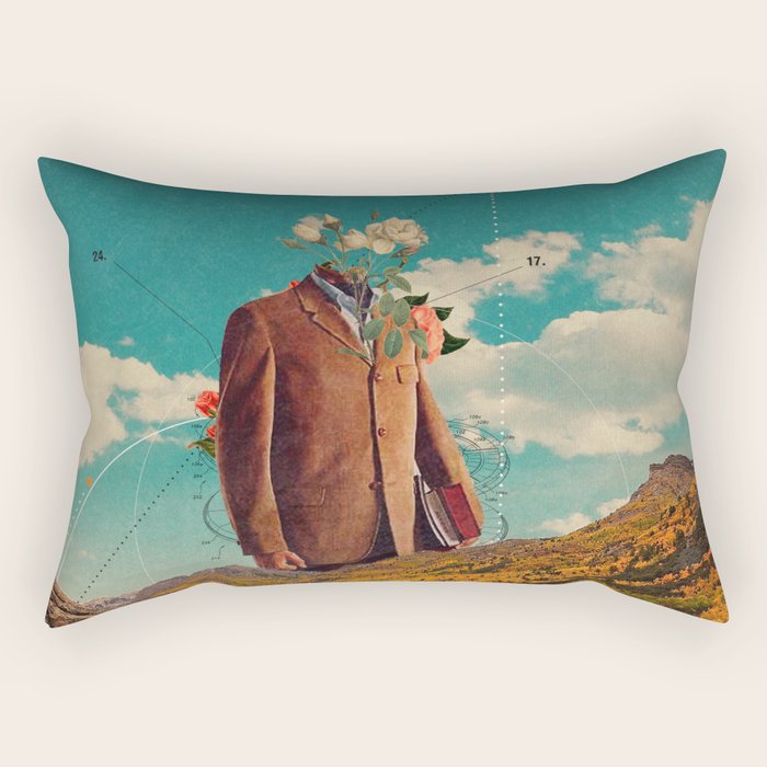 Sometimes I Think You'll Return Rectangular Pillow Gallery Image 2