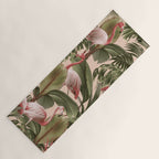 Elegance of Flamingos Yoga Mat Gallery Image 1