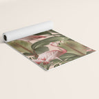 Elegance of Flamingos Yoga Mat Gallery Image 2