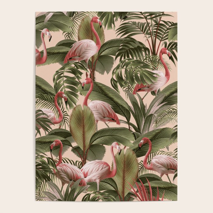 Elegance of Flamingos Poster Gallery Image 4