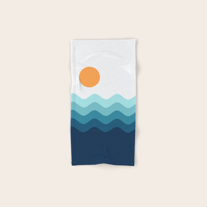 Abstract Landscape 14 Portrait Towels Gallery Image 1