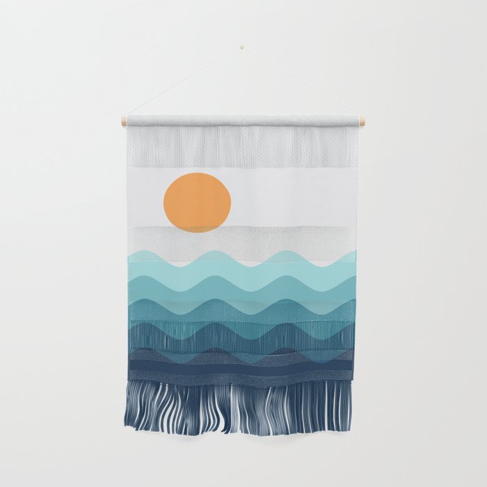 Abstract Landscape 14 Portrait Wall Hanging Gallery Image 1
