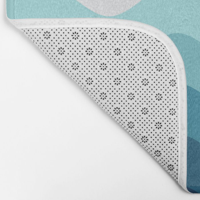 Abstract Landscape 14 Portrait Bath Mat Gallery Image 2