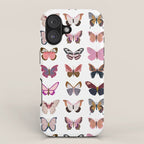 Pink Butterflies iPhone Case Gallery Image 1