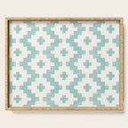 Taos - Turquoise  Serving Tray Gallery Image 1