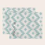 Taos - Turquoise  Placemat Gallery Image 1